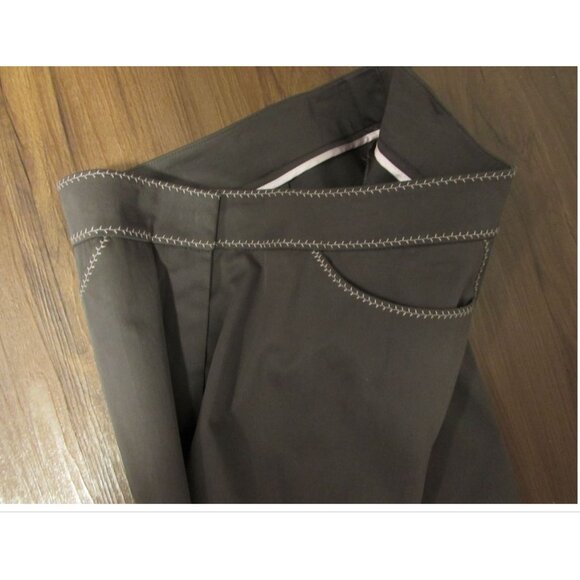 St. Emile Vintage Brown 2 Piece Women's Leisure Pant Suit - Picture 6 of 8